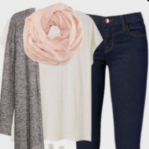 Blush Pink Scarf